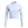 Launch Elite Half Zip Laufshirt Damen-Blau