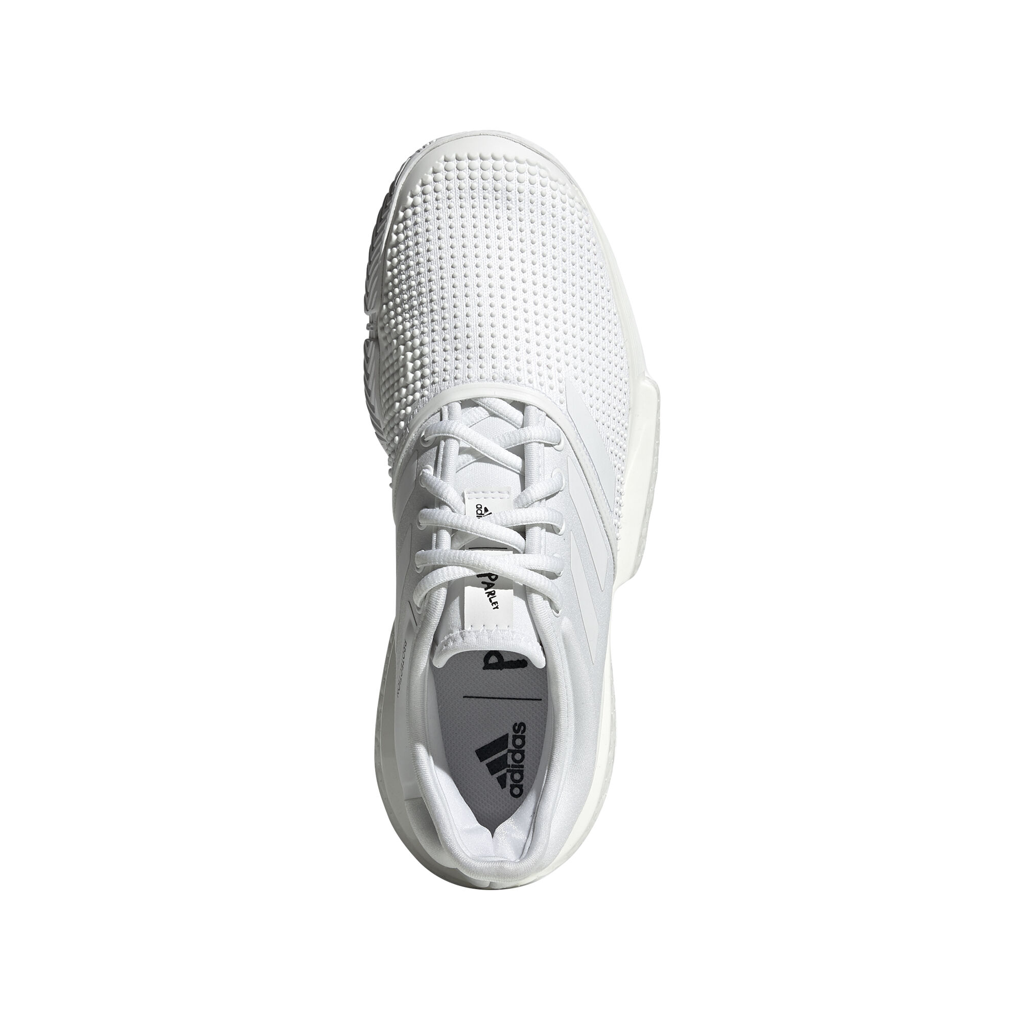 adidas Sole Court Boost X Parley Allcourtschuh Damen WeiB Hellgrau online kaufen Tennis Point DE