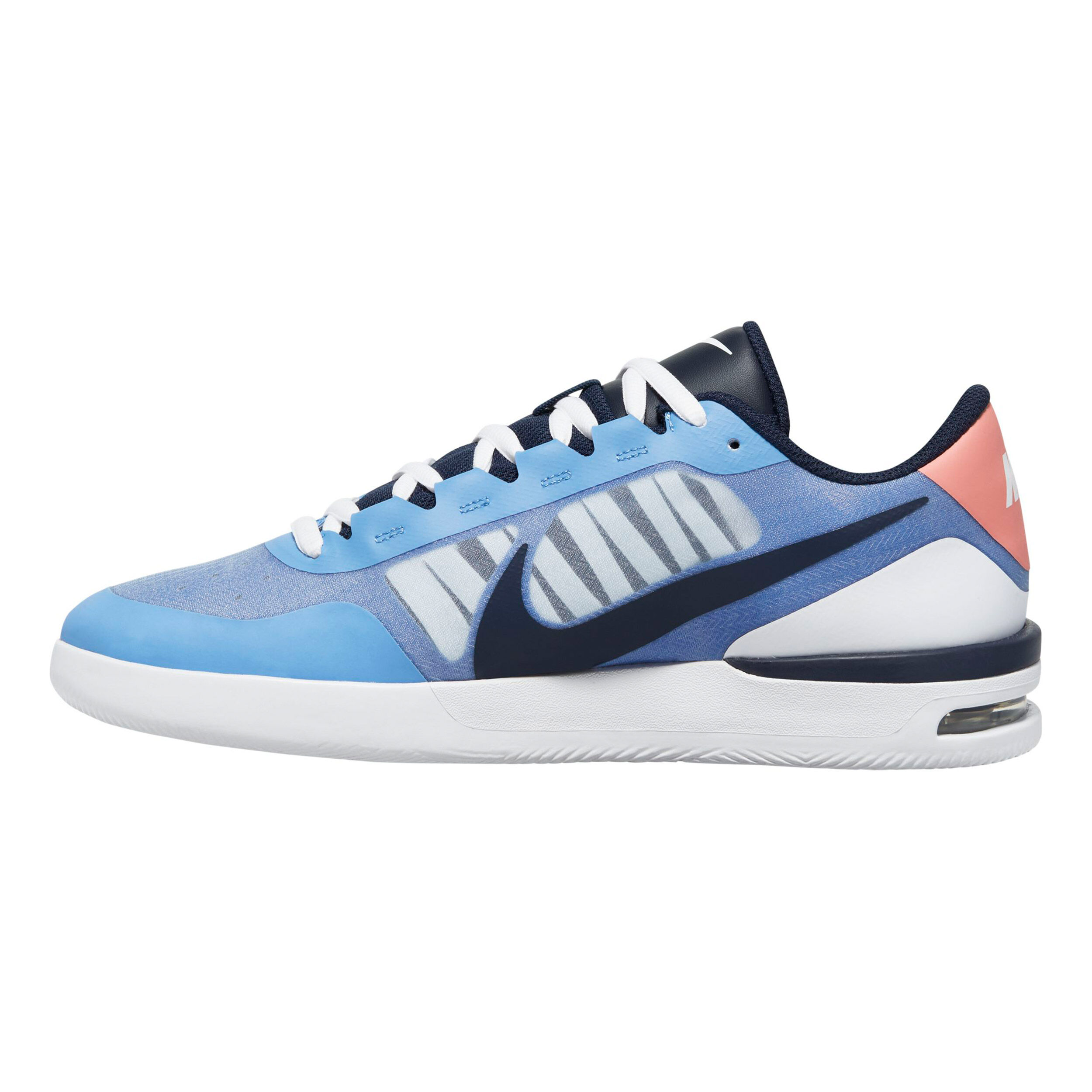 Nike Air Vapor Max Wing MS Allcourtschuh Damen Hellblau Schwarz online kaufen Tennis Point DE