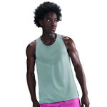 Nike Bekleidung Nike Stride Tank-Top Herren - türkis, silber