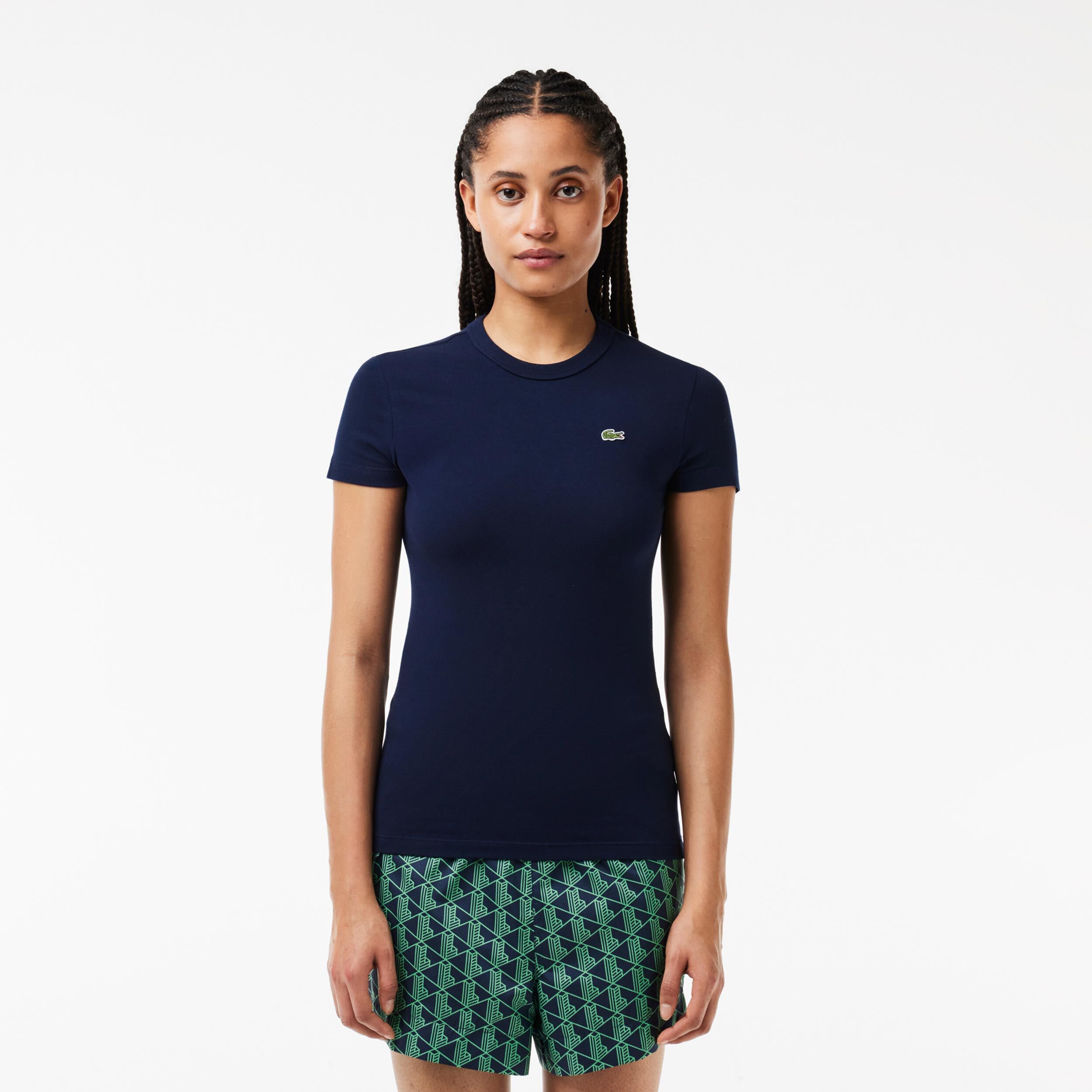 T shirt lacoste donne on sale