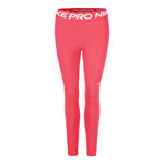 Nike Bekleidung Nike Mid-Rise Mesh-Paneled Tight Damen-Hellrot,Weiß
