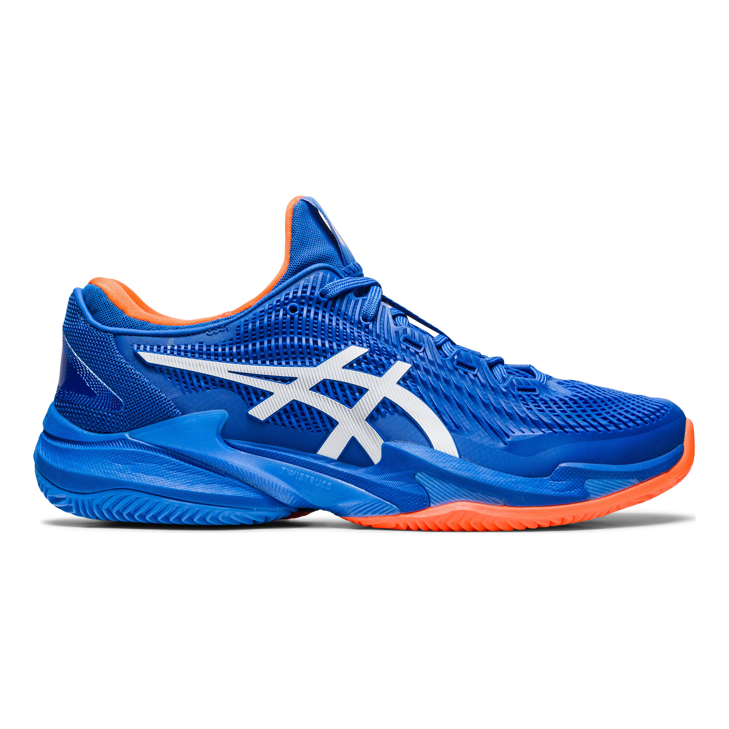 Court FF 3 Novak Sandplatzschuh Herren Blau WeiB
