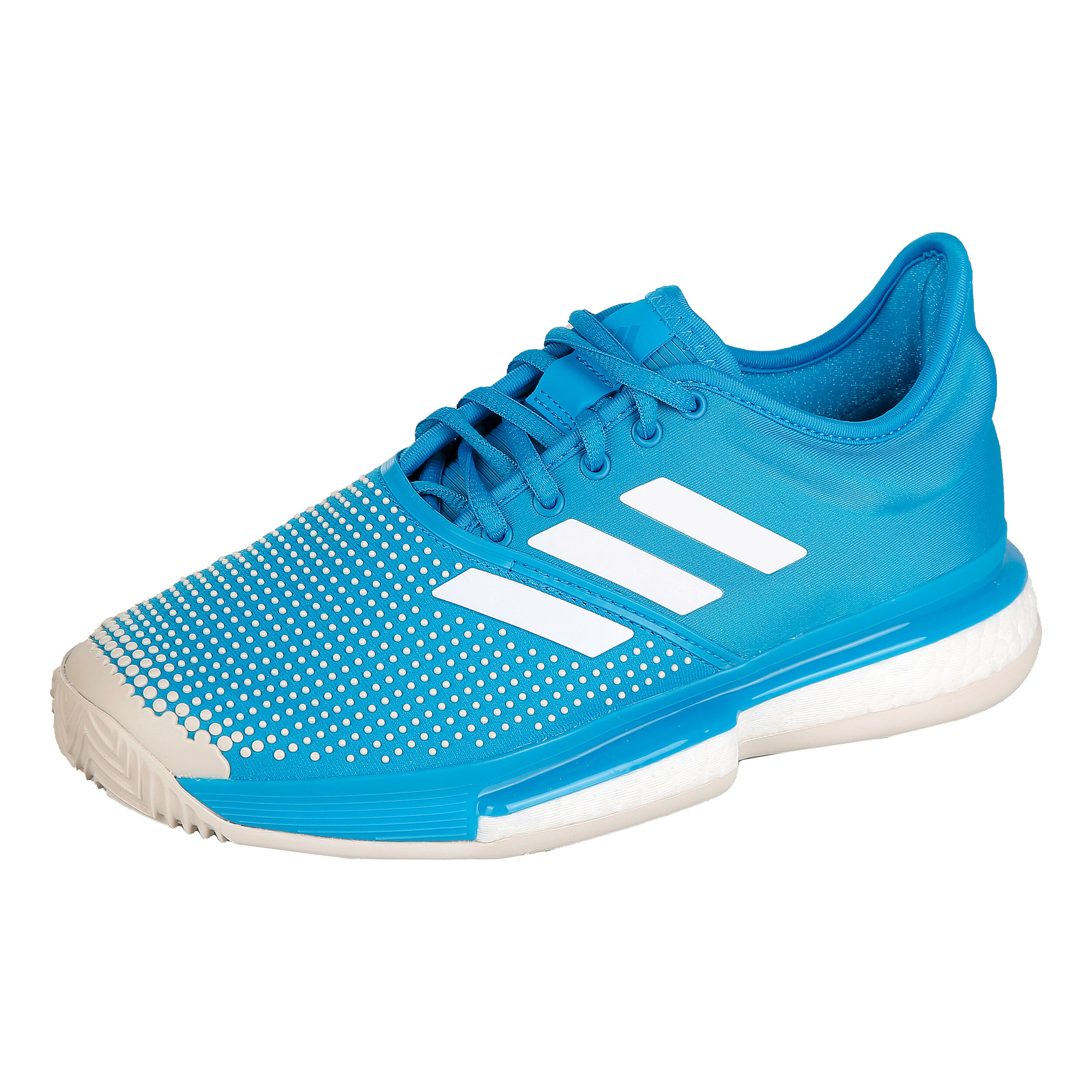Adidas solecourt boost clay blue men's shoe deals