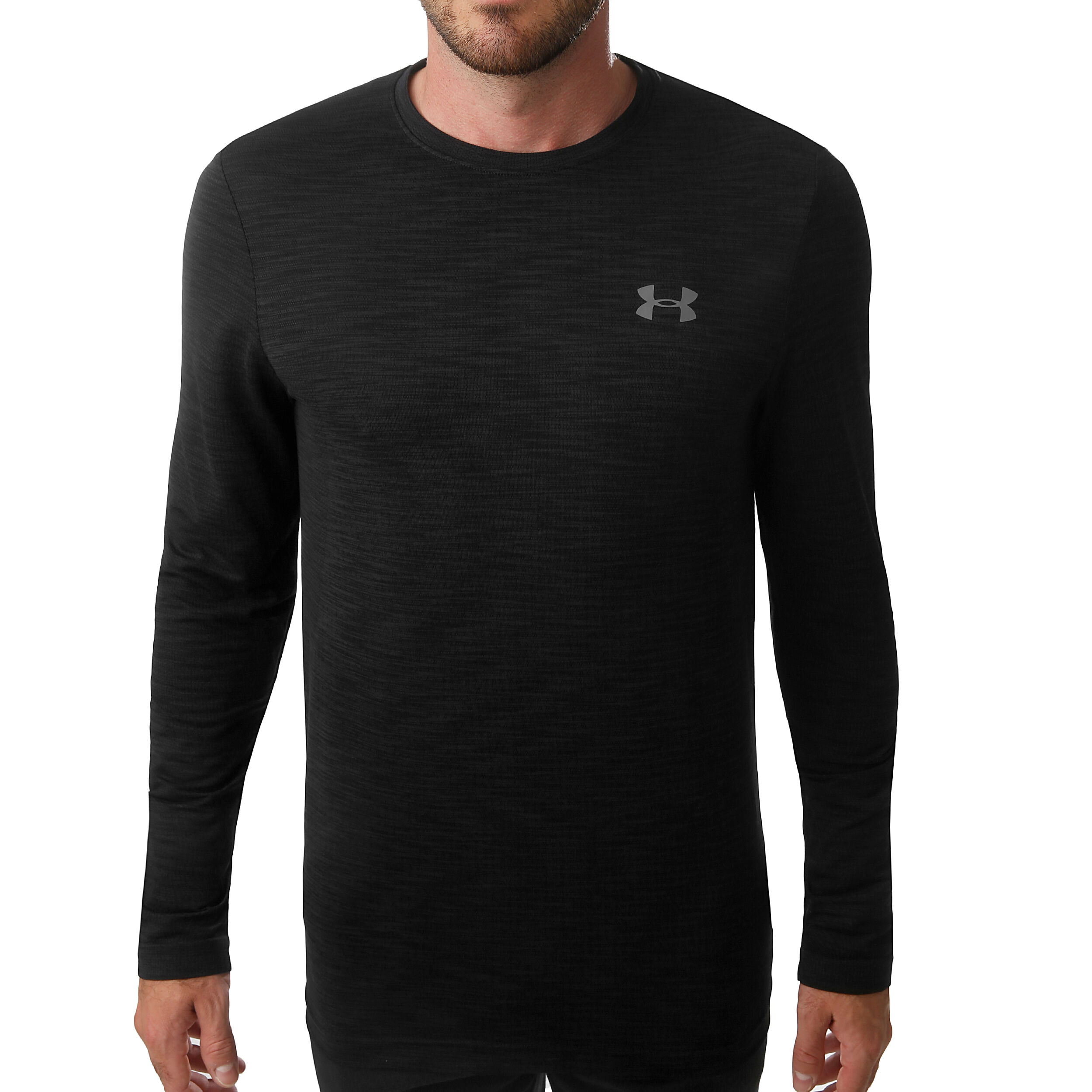 Vanish Seamless Longsleeve Herren Dunkelgrau Grau