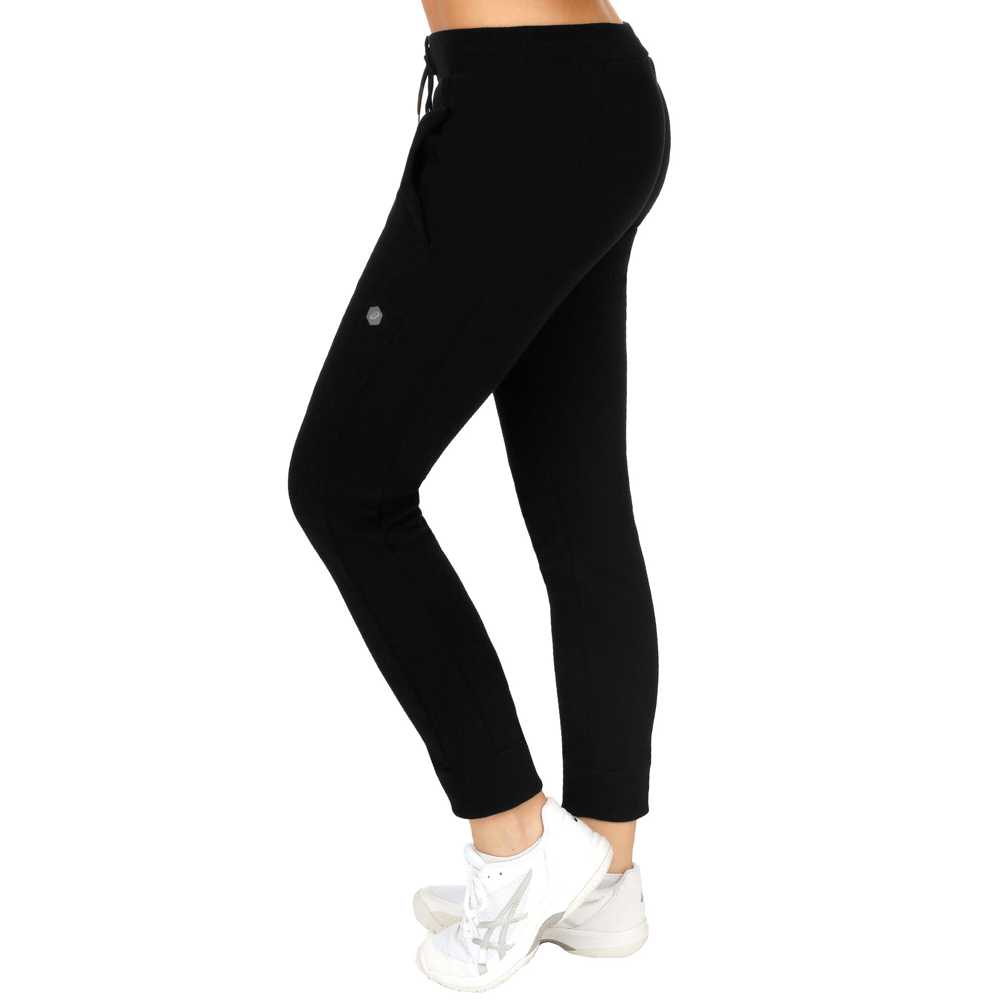 Asics Sweat Trainingshose Damen - Schwarz, Weiß online ...