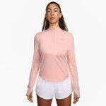 Nike Bekleidung Nike Swift Half-Zip Laufshirt Damen - rosa