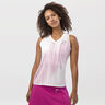 Performance Tank-Top Damen-Weiß,Berry