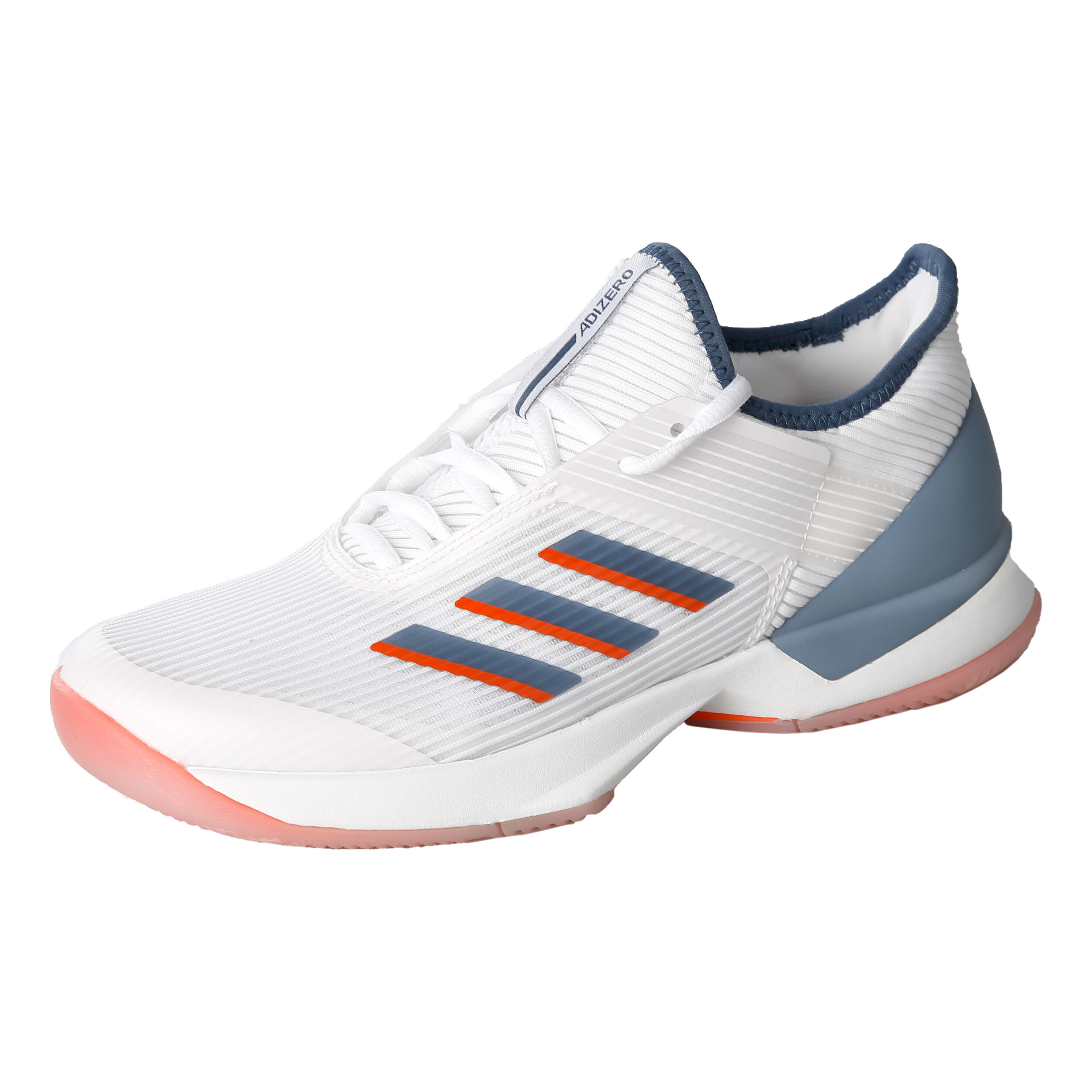 adidas Adizero Ubersonic 3 Allcourtschuh Damen Weiß, Blau adidas Adizero Ubersonic 3 Allcourtschuh Damen Weiß