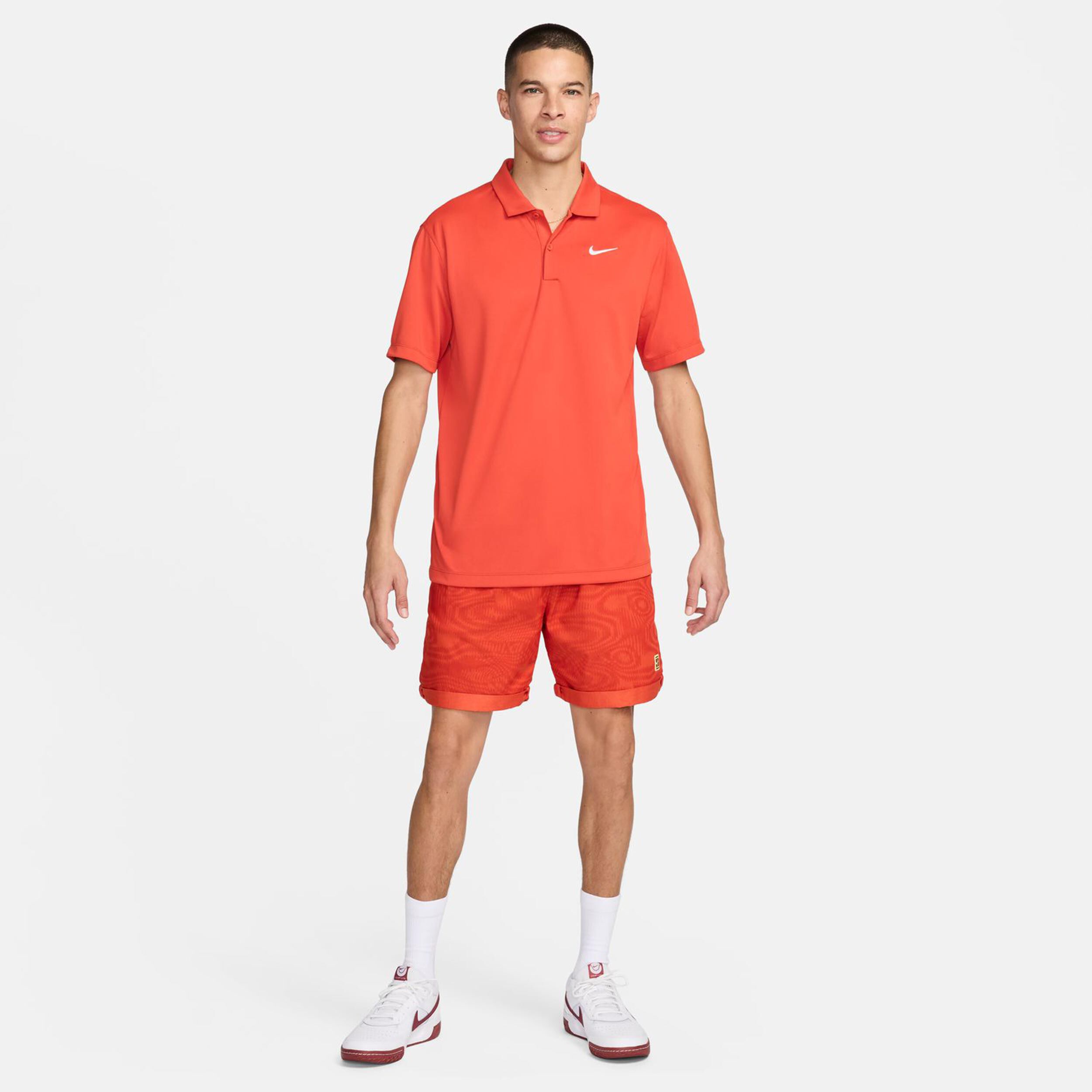 Solid red nike shorts hotsell