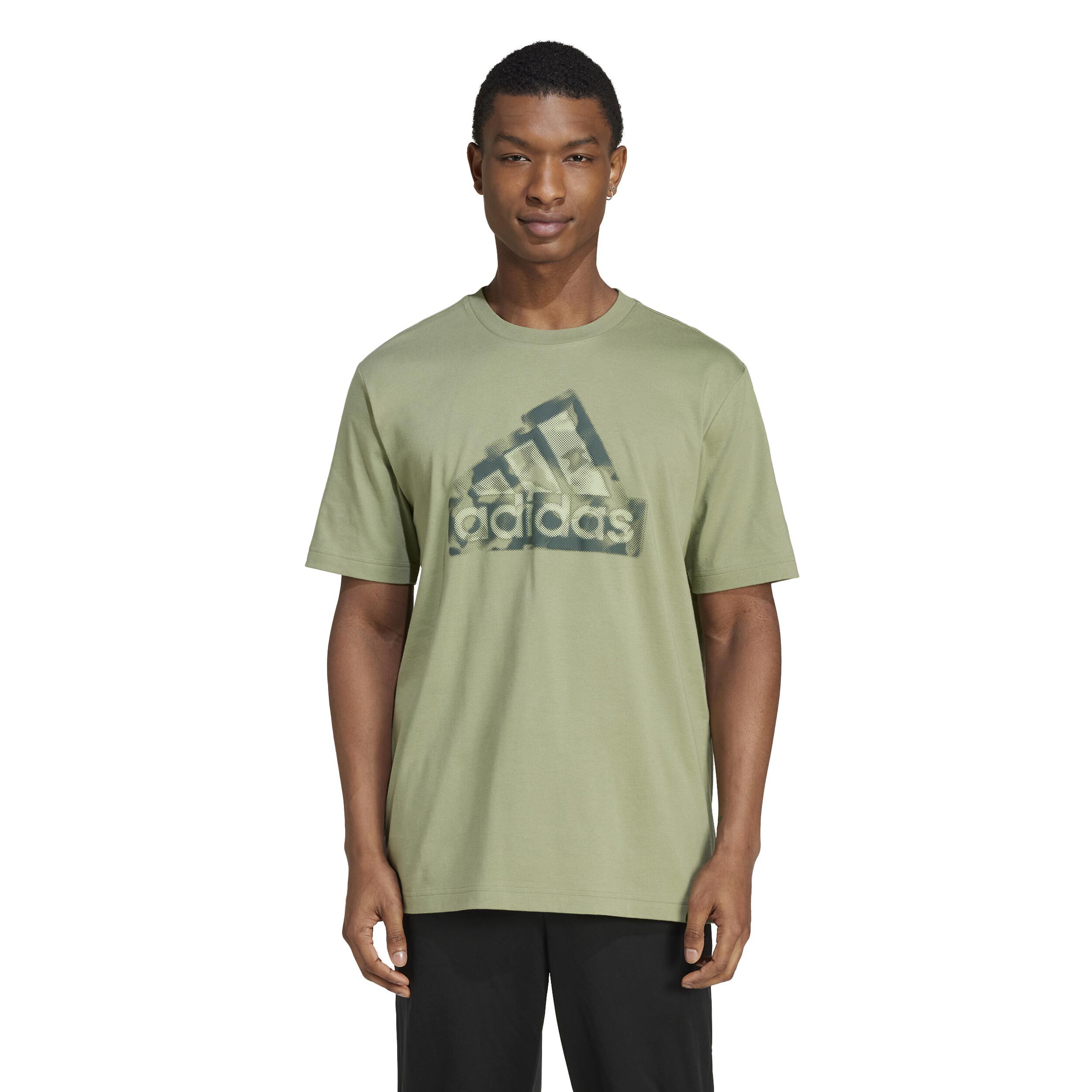adidas Future Icon Logo T Shirt Herren Salbei Grun online kaufen Tennis Point DE