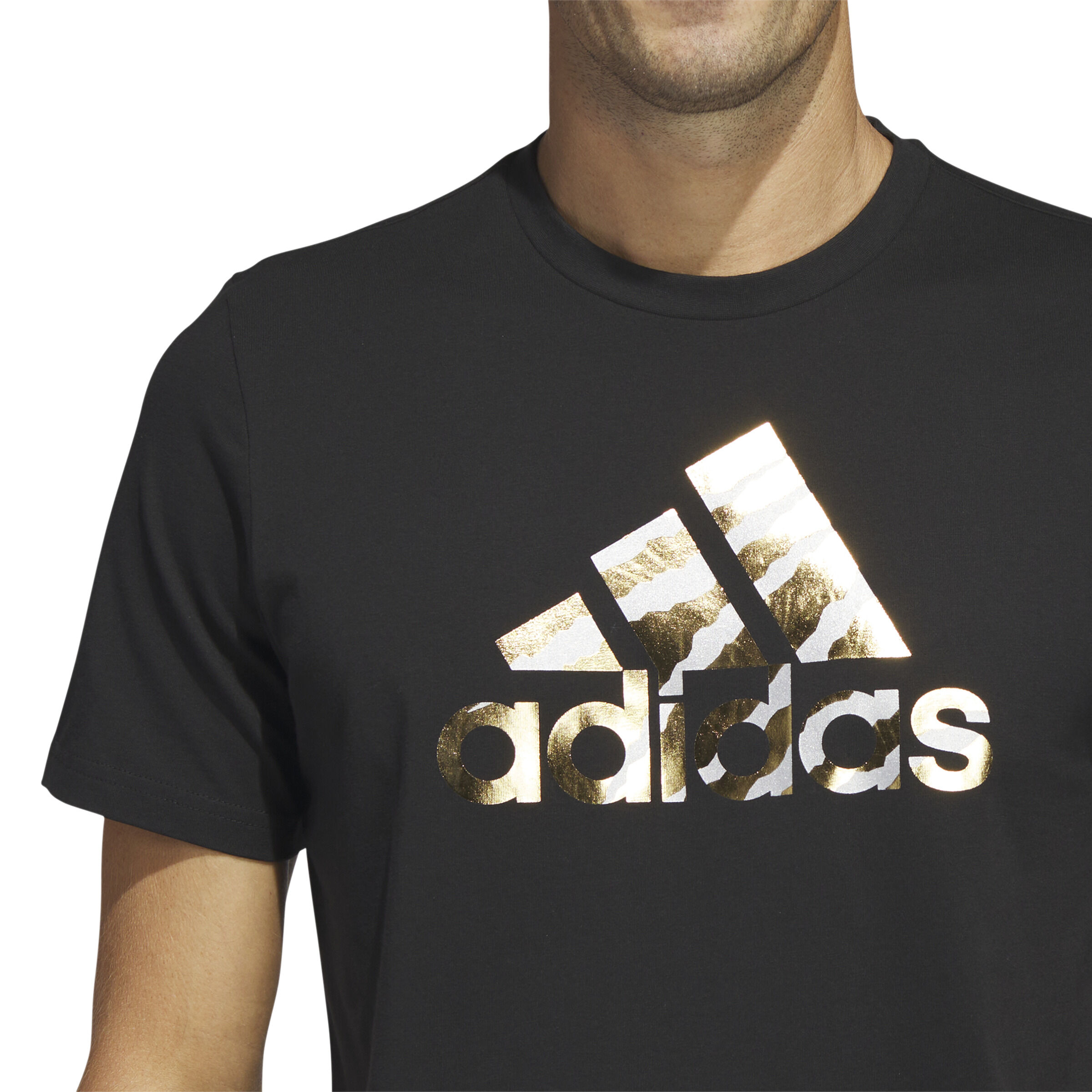 Adidas shirt schwarz gold 2025