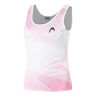 Spirit II Tank-Top Damen-Wei&szlig;,Pink