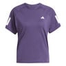 Club T-Shirt Damen-Lila
