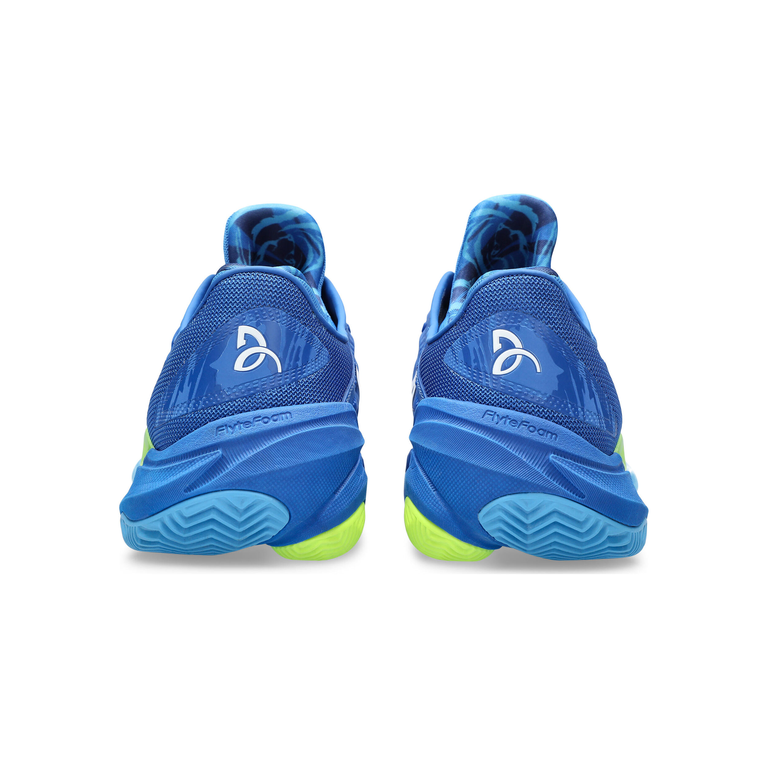 Court FF 3 Novak Sandplatzschuh Herren Blau Neongrun