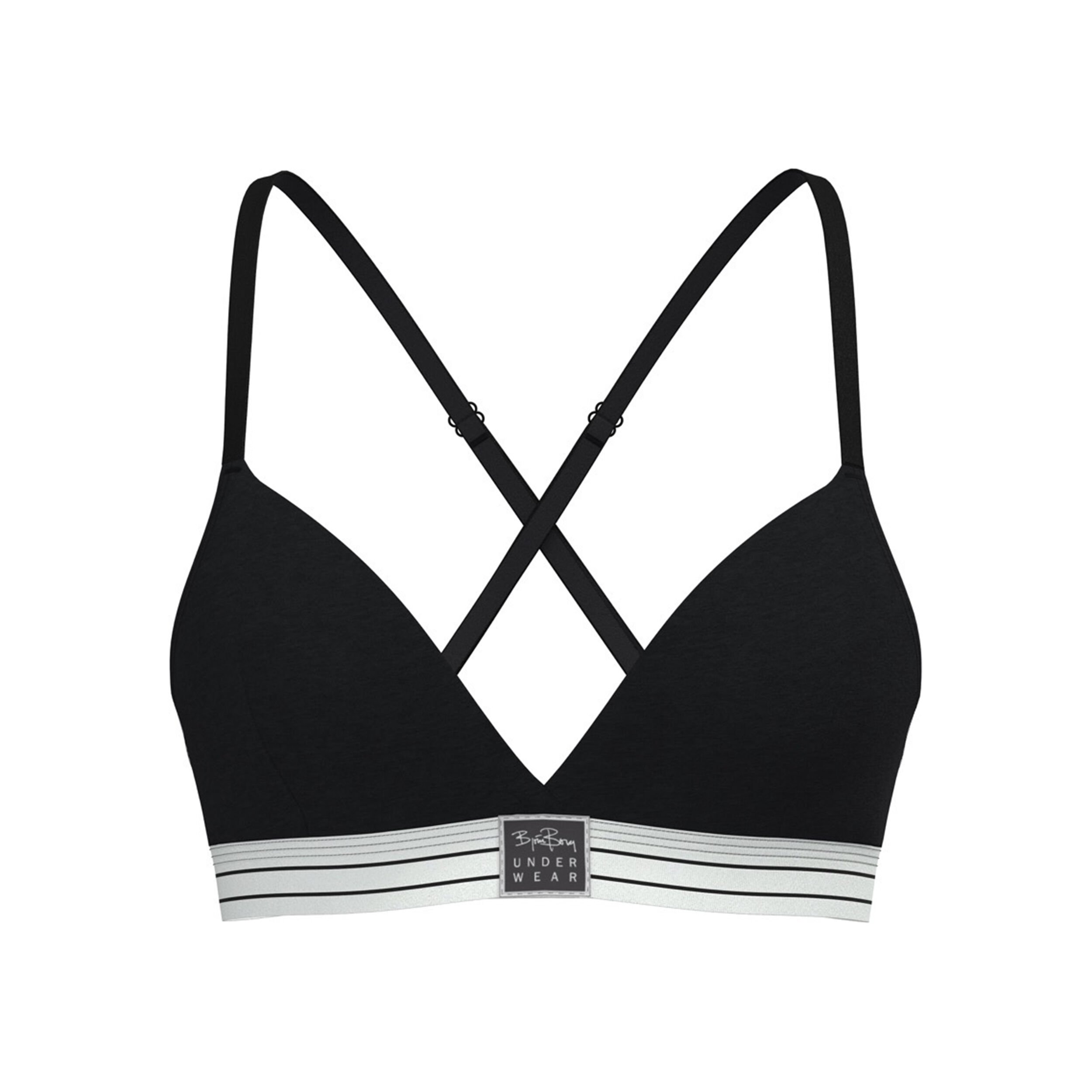 Bjorn Borg Core Original Triangle Sport BH Damen Schwarz online kaufen Tennis Point DE