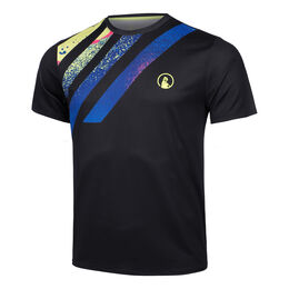 Flashy Retro Stripe Receiver Tee