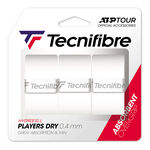 Tecnifibre Overgrips Tecnifibre Players Dry 3er Pack-Wei&szlig;