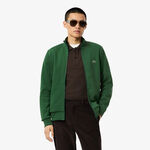 Lacoste Bekleidung Lacoste Core Lifestyle Sweatjacke Herren-Grün
