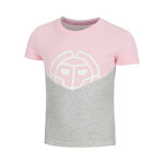 BIDI BADU Bekleidung BIDI BADU Mandisa Lifestyle T-Shirt Mädchen - rosa, hellgrau