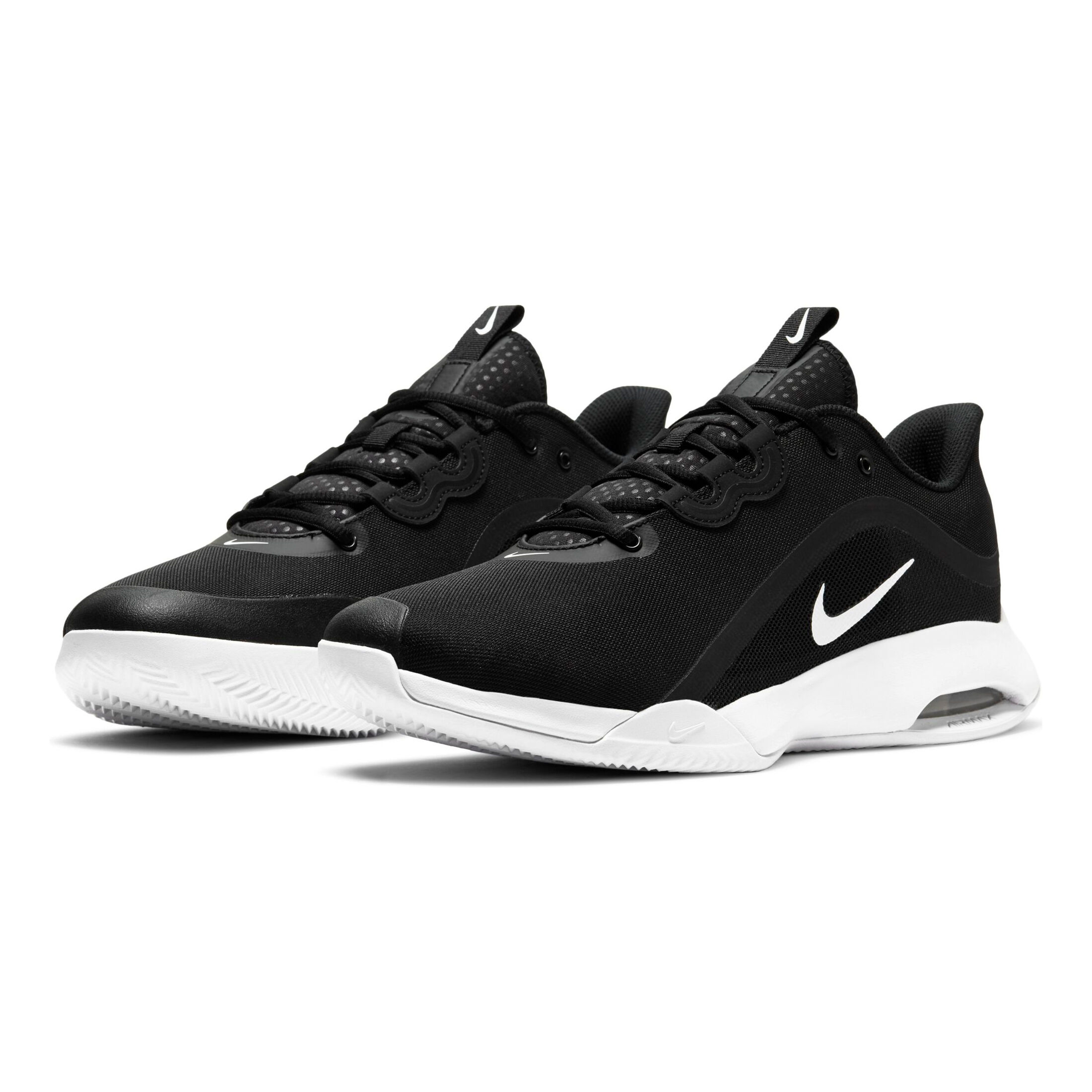 Court Air Max Volley Clay Sandplatzschuh Herren Schwarz WeiB