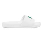 Lacoste Schuhe Lacoste Serve Slide Badelatschen - wei&szlig;, gr&uuml;n