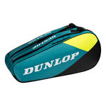 Dunlop Dunlop SX Club Schl&auml;gertasche 6er-Schwarz,T&uuml;rkis