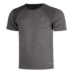 ASICS Bekleidung ASICS Road Laufshirt Herren-Schwarz