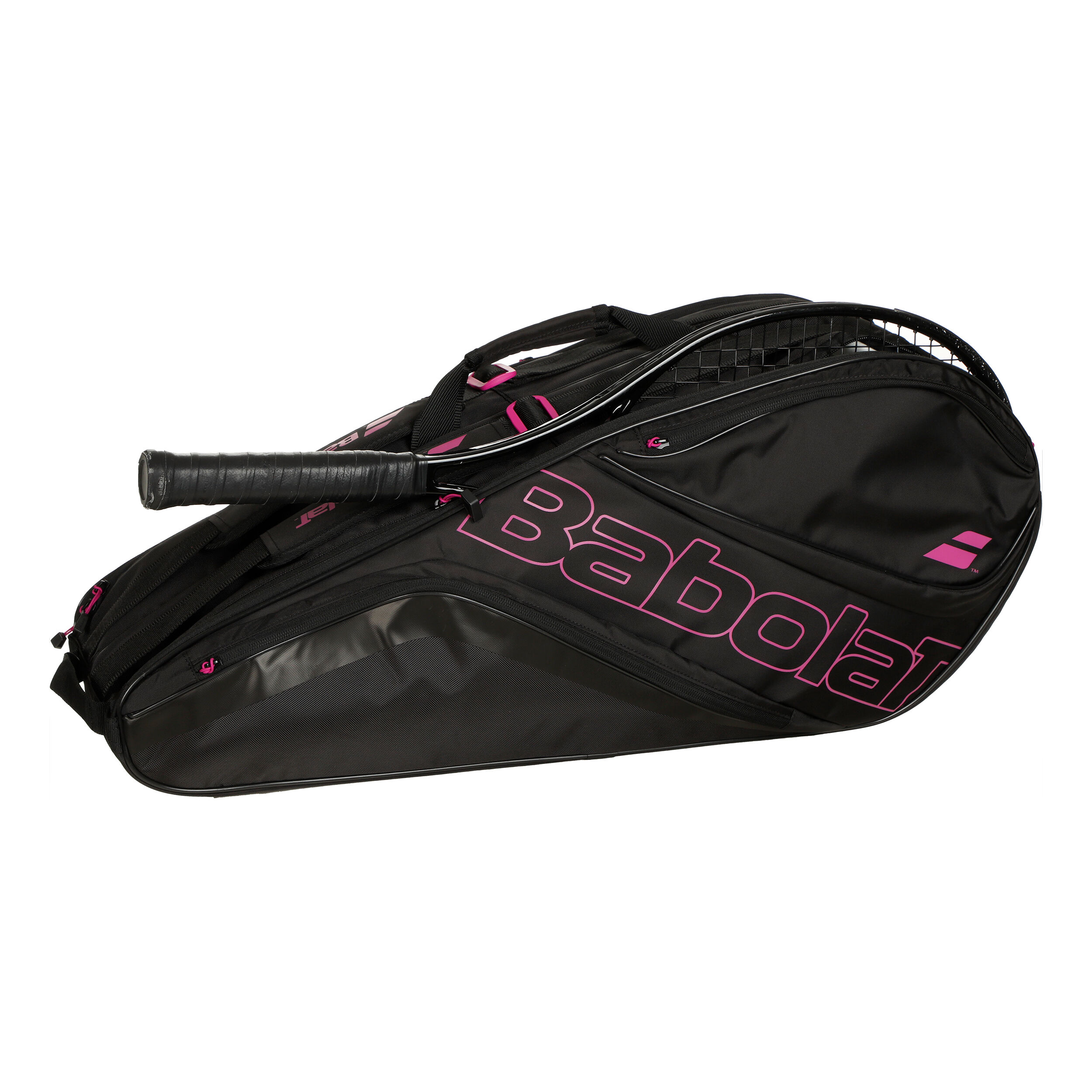 Evo Court L Schlagertasche Schwarz Pink