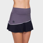 BB by Belen Berbel Bekleidung BB by Belen Berbel Selene Rock Damen - dunkelgrau, 