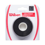Wilson Overgrips Wilson Dry 3er Pack-Schwarz