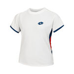 Lotto Bekleidung Lotto Squadra III T-Shirt Mädchen-Weiß