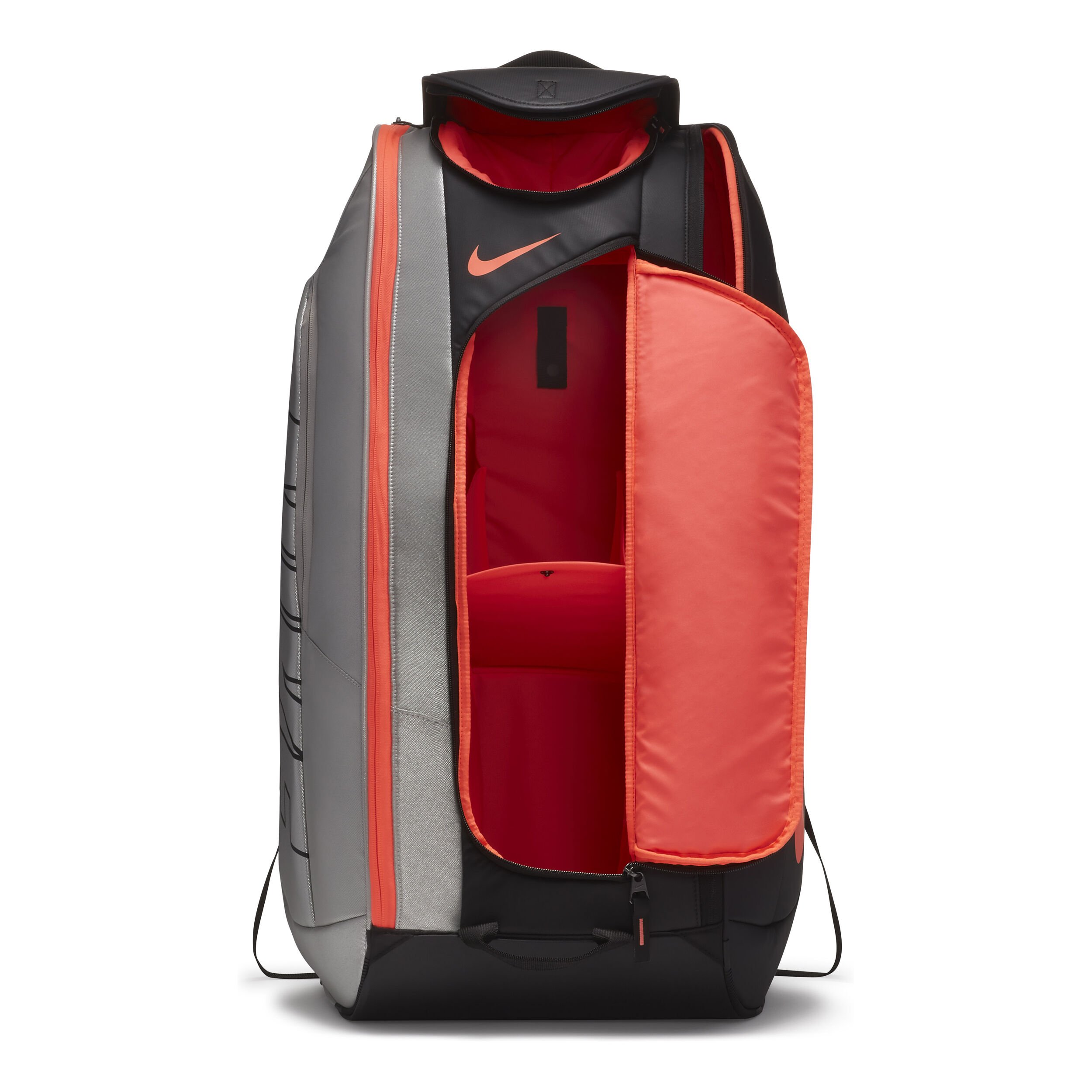 Court Tech 1 Schlagertasche Schwarz Silber