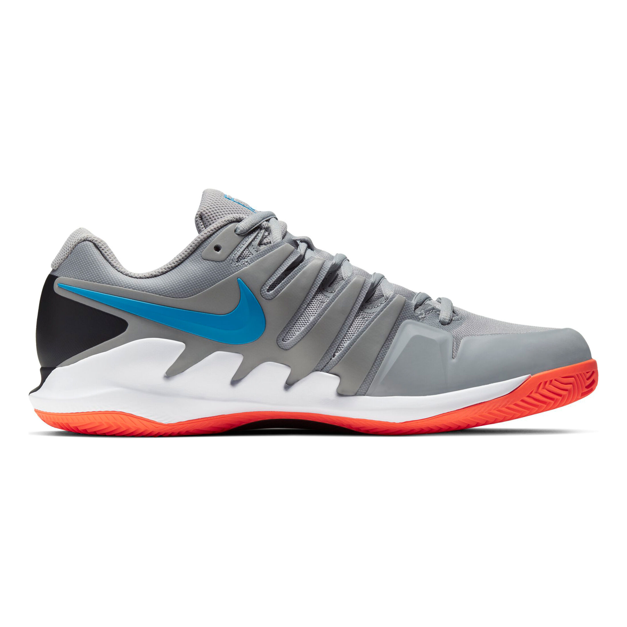 Air Zoom Vapor X Clay Sandplatzschuh Herren Grau Blau