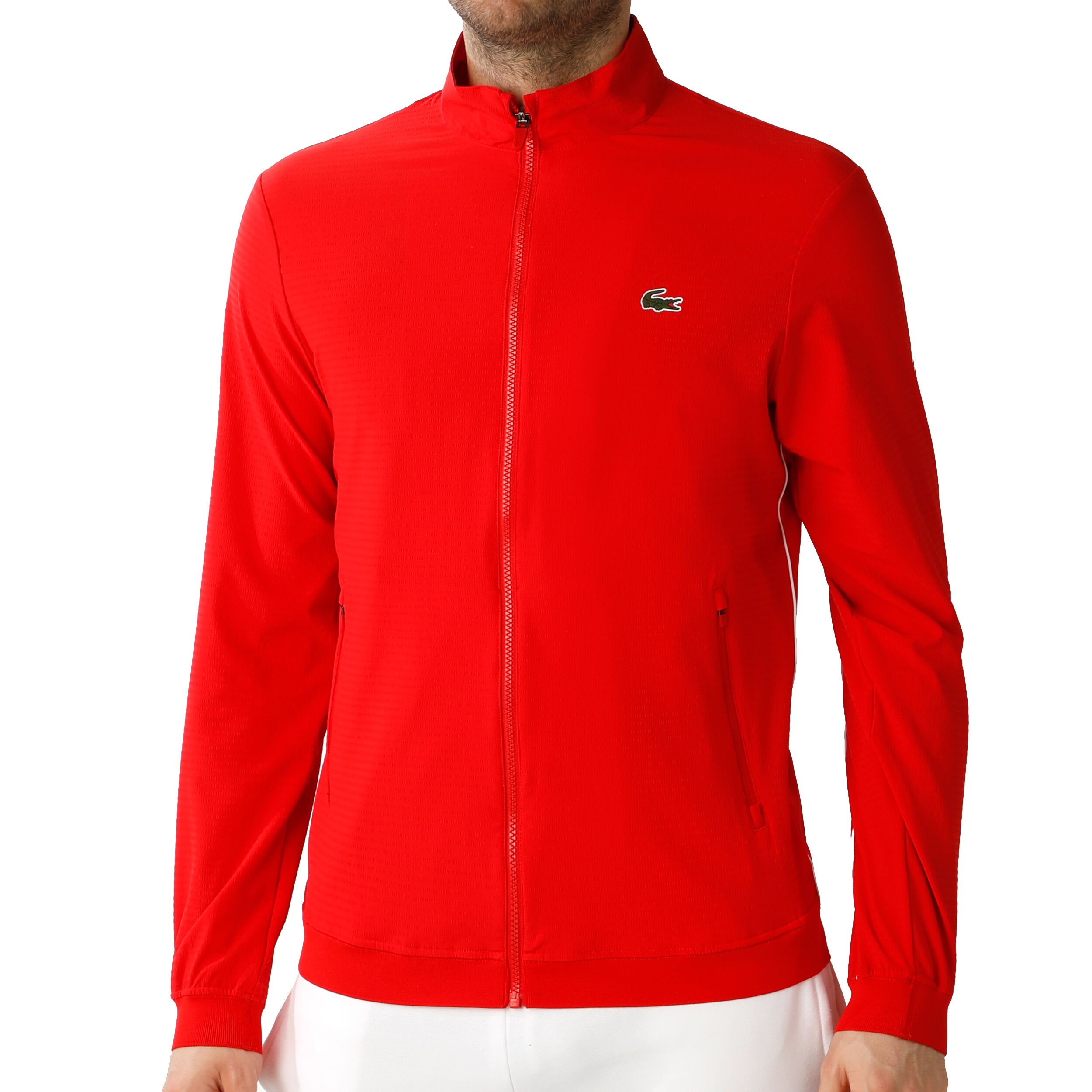 Novak Djokovic Trainingsjacke Herren Rot Dunkelgr n
