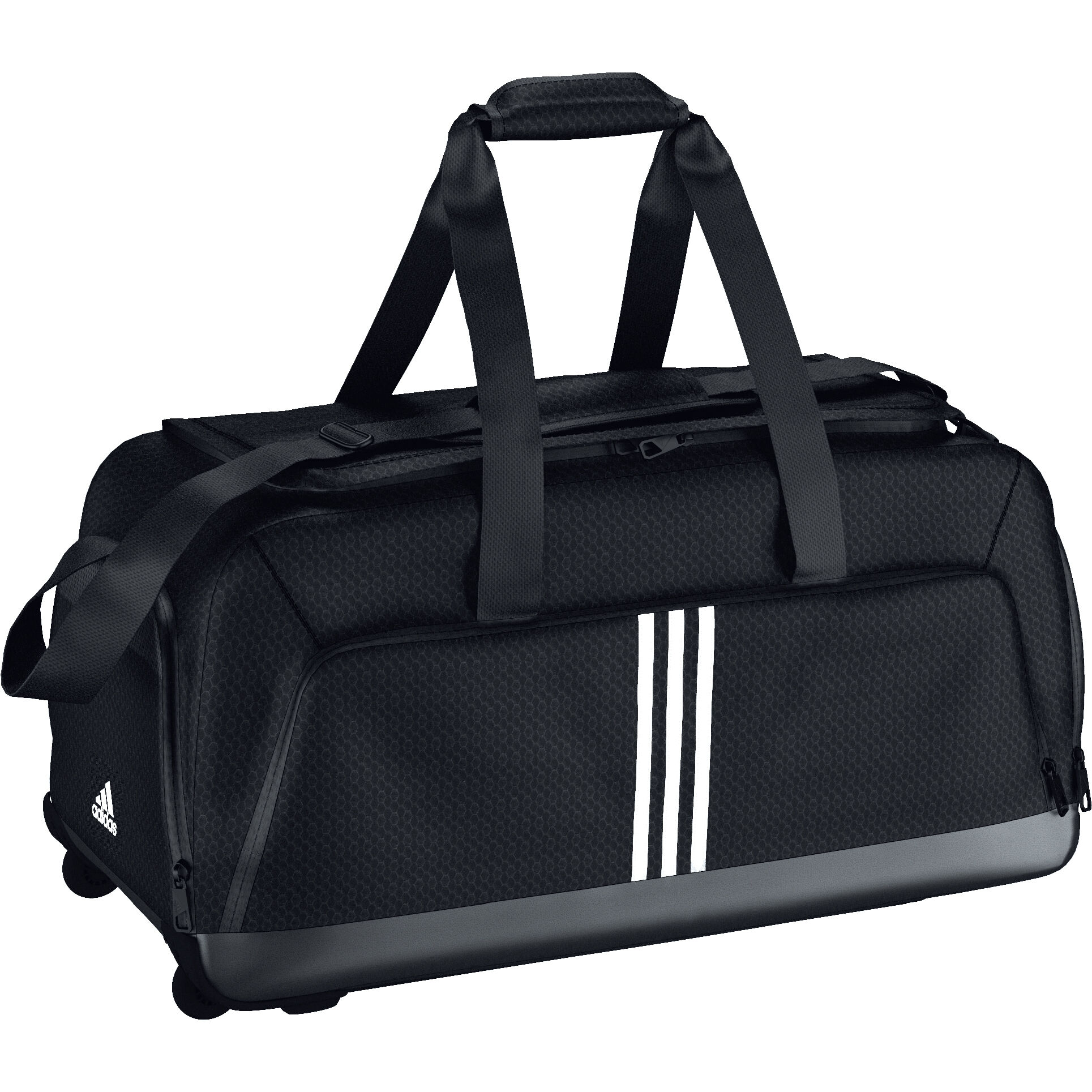 adidas Performance 3S Essentials Teambag Wheels XL Sporttasche Schwarz WeiB online kaufen Tennis Point DE