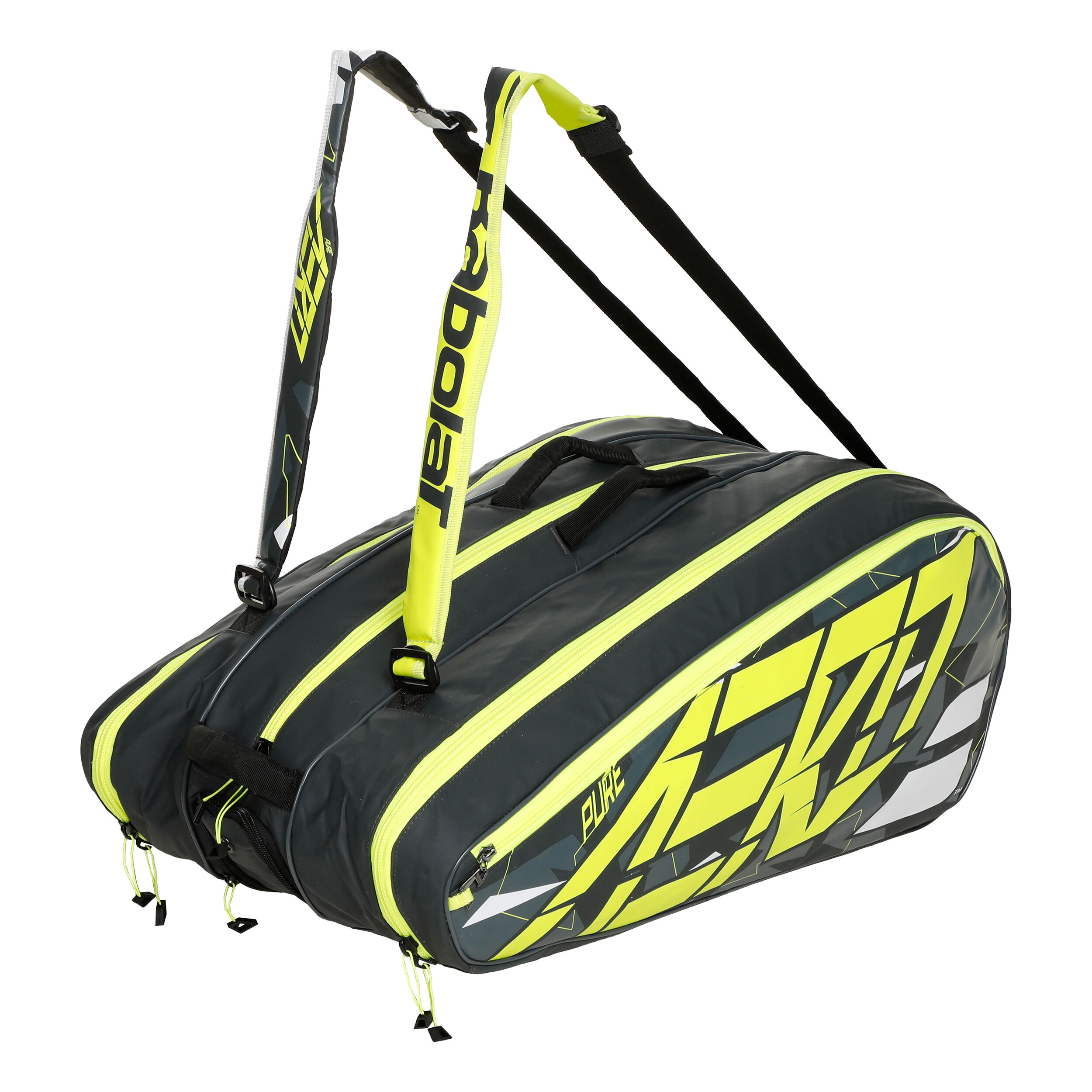 Babolat Pure Aero RH X 12 Schlagertasche Anthrazit Gelb online kaufen Tennis Point DE