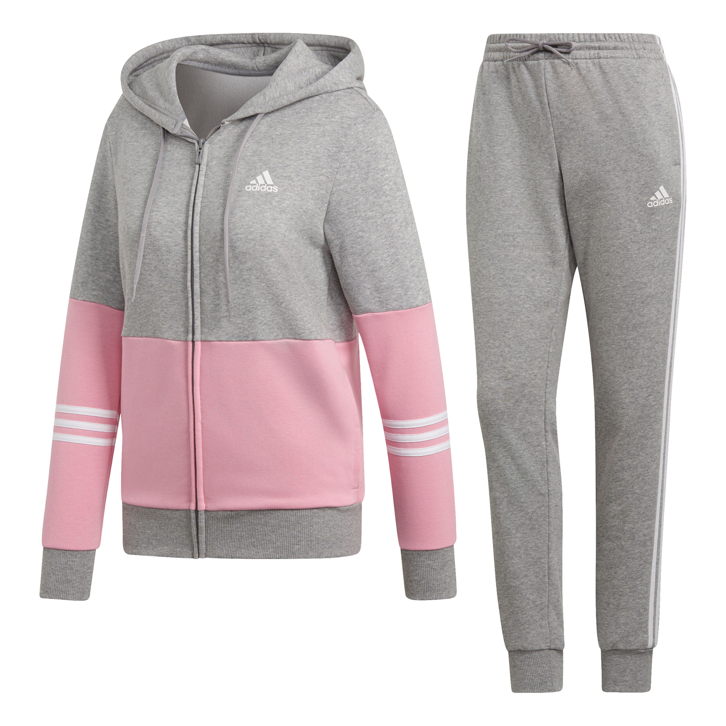 Rosa adidas anzug damen clearance