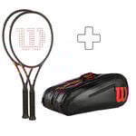 Wilson Schl&auml;gerpaket Wilson Clash 100 V3.0 Turnierschl&auml;ger