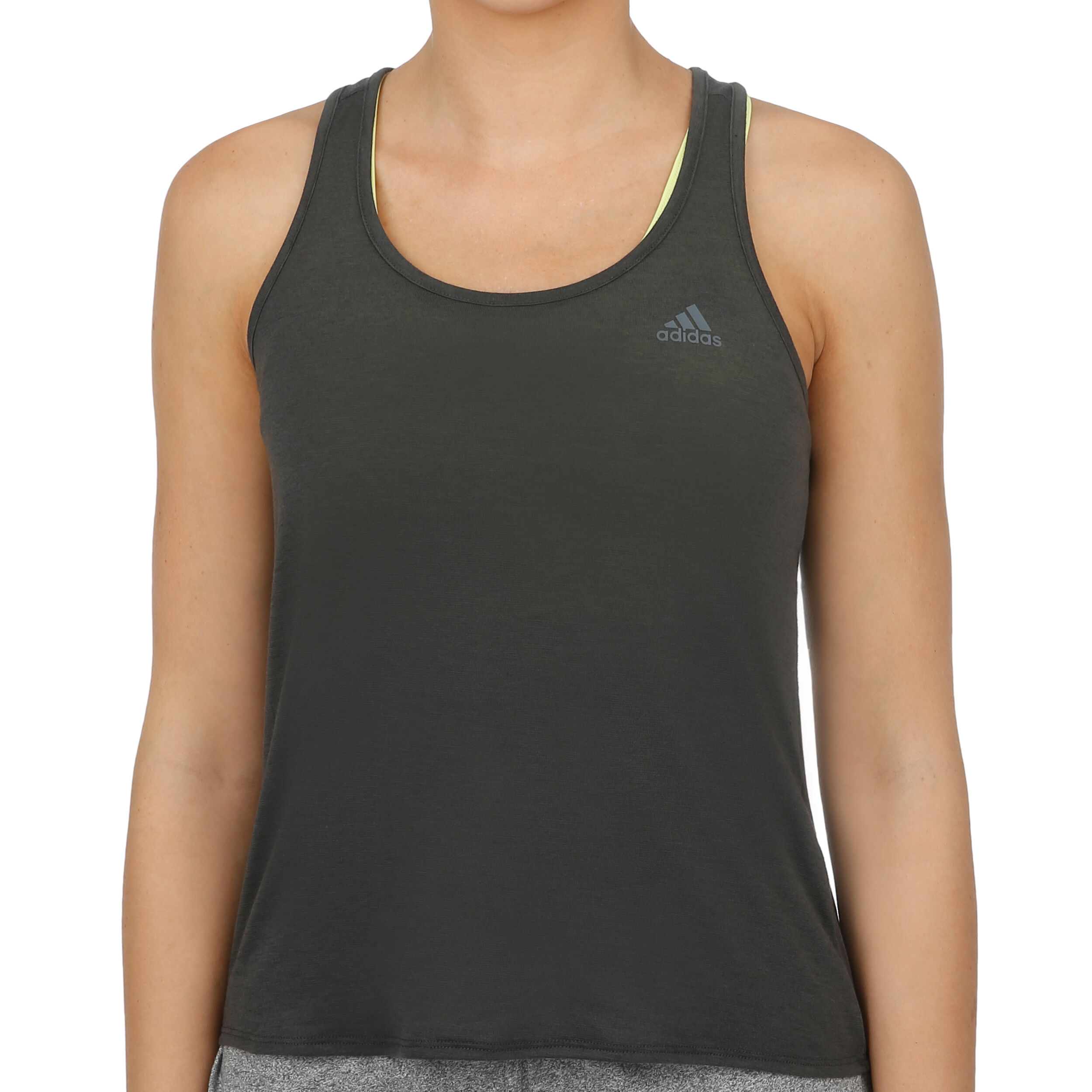 adidas Prime Tank Top Damen Grau, Dunkelgrau adidas Prime Tank Top Damen Grau, Dunkelgrau