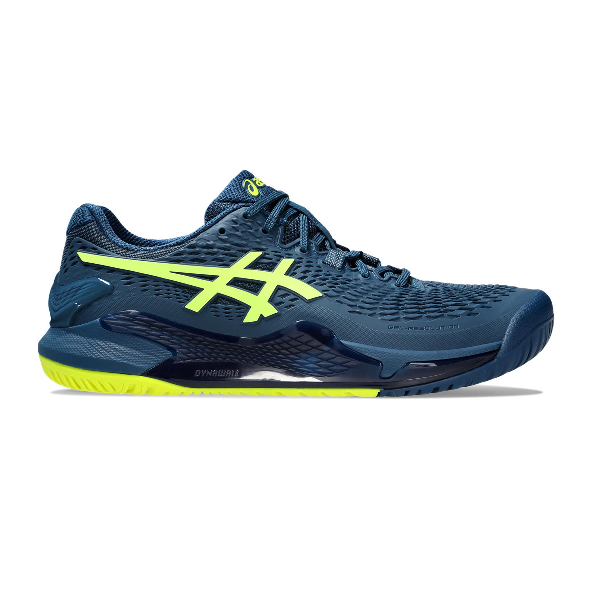 ASICS Gel Resolution 9 Allcourtschuh Herren Blau Gelb online kaufen Tennis Point DE
