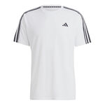 adidas Bekleidung adidas Essentials Train 3-Stripes Training T-Shirt Herren-Weiß,Schwarz