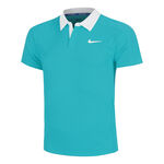 Nike Bekleidung Nike Court Dri-Fit Advantage Slam Polo Herren-Türkis,Weiß