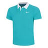 Court Dri-Fit Advantage Slam Polo Herren-Türkis,Weiß