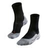 RU4 Laufsocken Damen-Schwarz,Grau