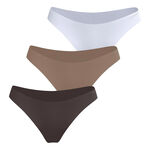 Björn Borg Bekleidung Björn Borg Invisible Slip 3er Pack Damen-Mehrfarbig