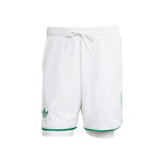 adidas Bekleidung adidas 7in Shorts Herren-Weiß,Grün