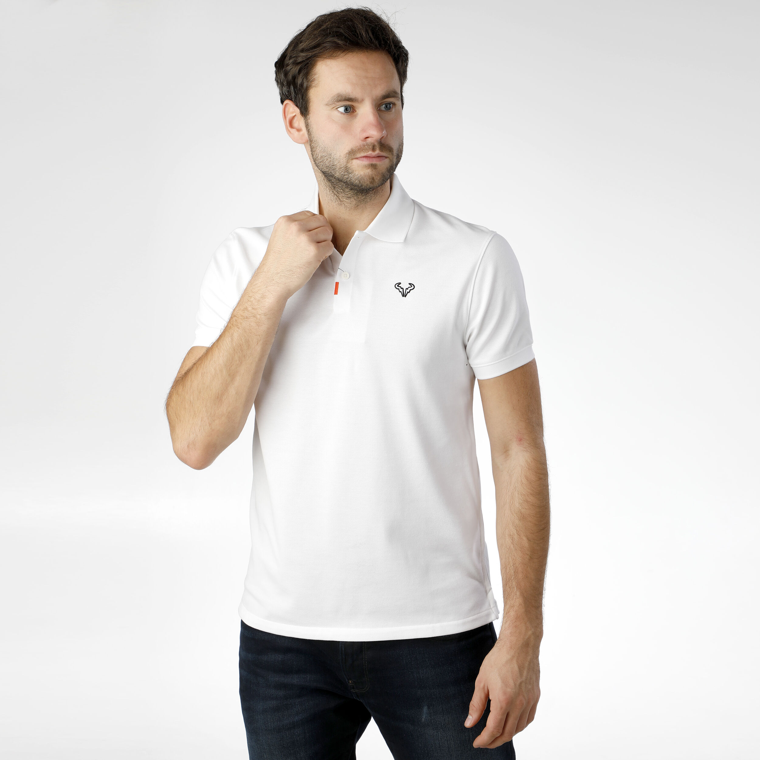 Nike Rafael Nadal Slim 2.0 Polo Herren WeiB online kaufen Tennis Point DE