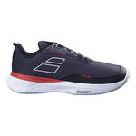 Babolat Tennisschuhe Babolat SFX Evo Allcourtschuh Herren-Schwarz,Koralle