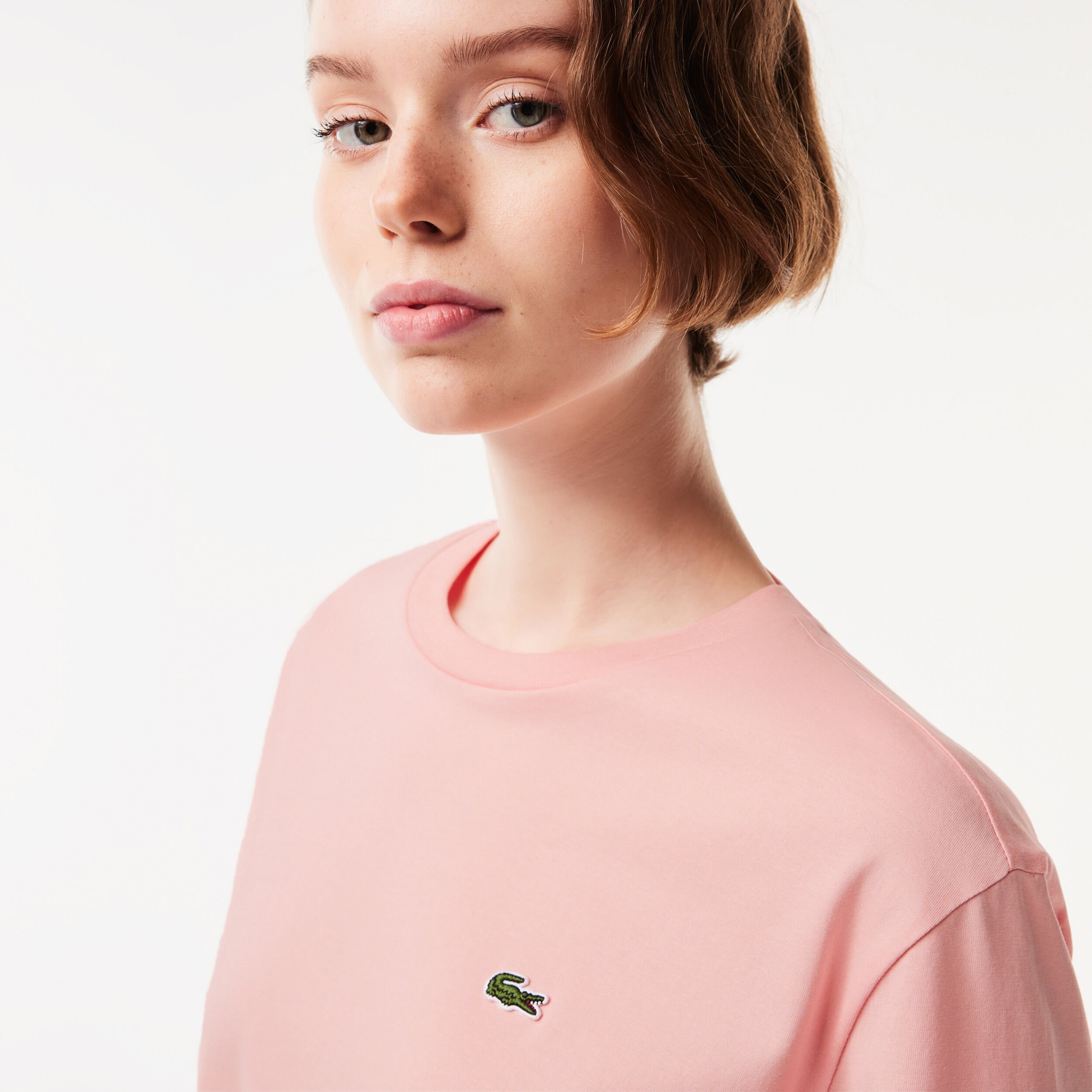 Lacoste t shirt women's sale clearance